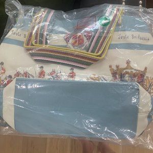Joules Britannia “For Queen and Country” Tote Bag New With Tags